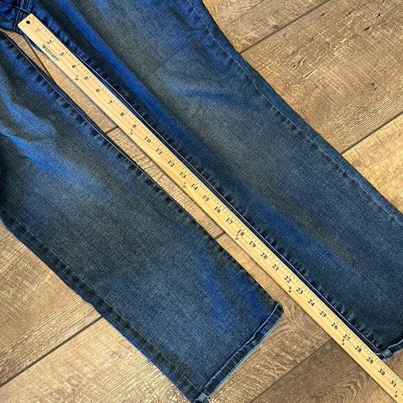 NYDJ Marilyn Straight Medium Wash Jeans Size 10 - Picture 4 of 8